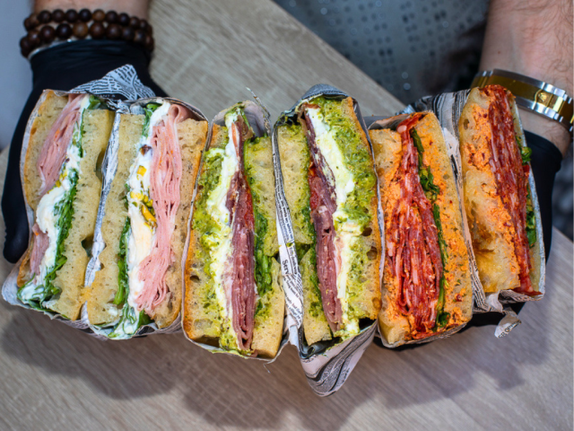Focaccia Brothers- ravintolan tuotteita artikkelikuvana